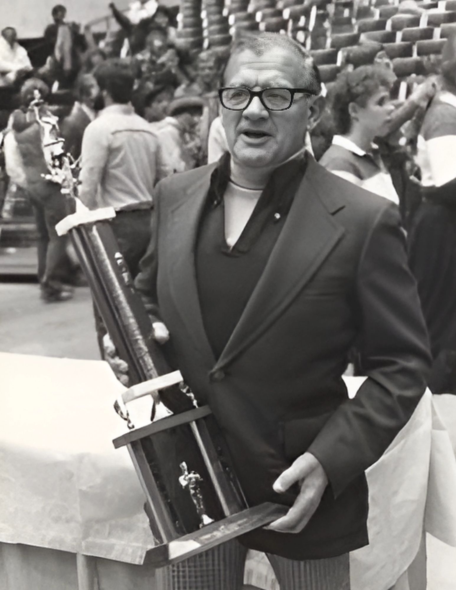 Harold Nichols With Trophy.jpg Spiff Dr. Harold Nichols Gallery Photos