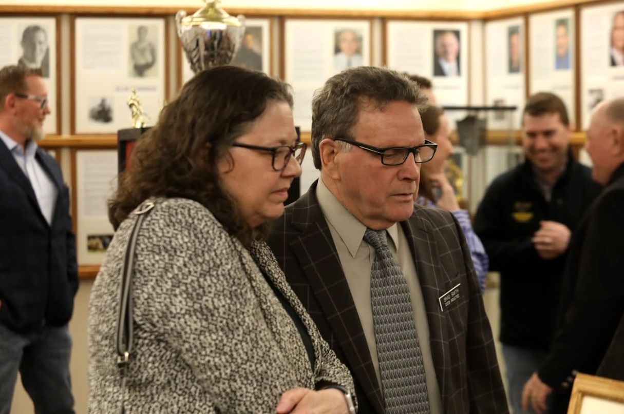 Brad Smith Wife At IWHOF Apr 14, 2025 Brad Smith Gallery Photos